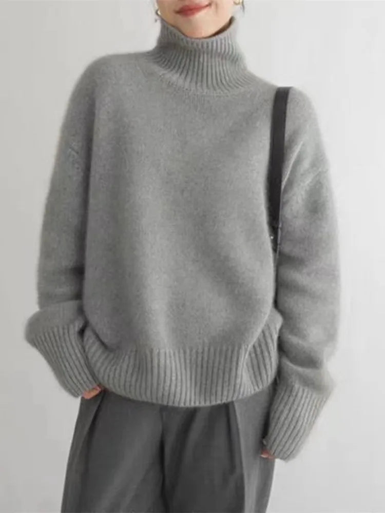 Tamsin | Turtleneck Cashmere Sweater