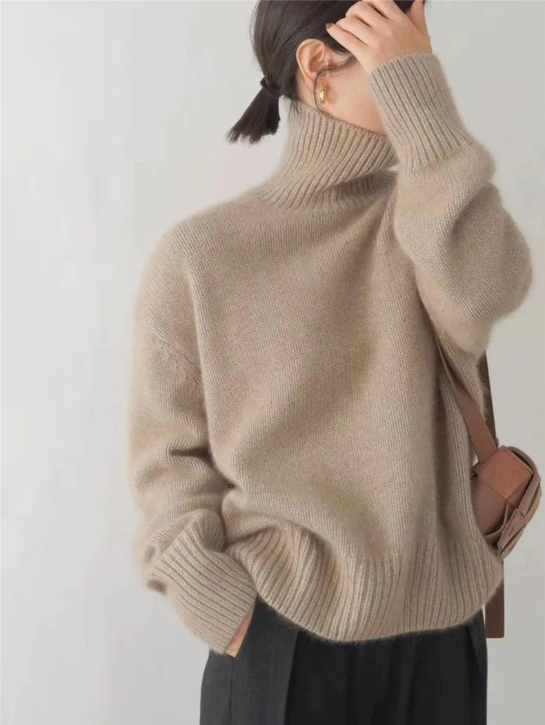 Tamsin | Turtleneck Cashmere Sweater