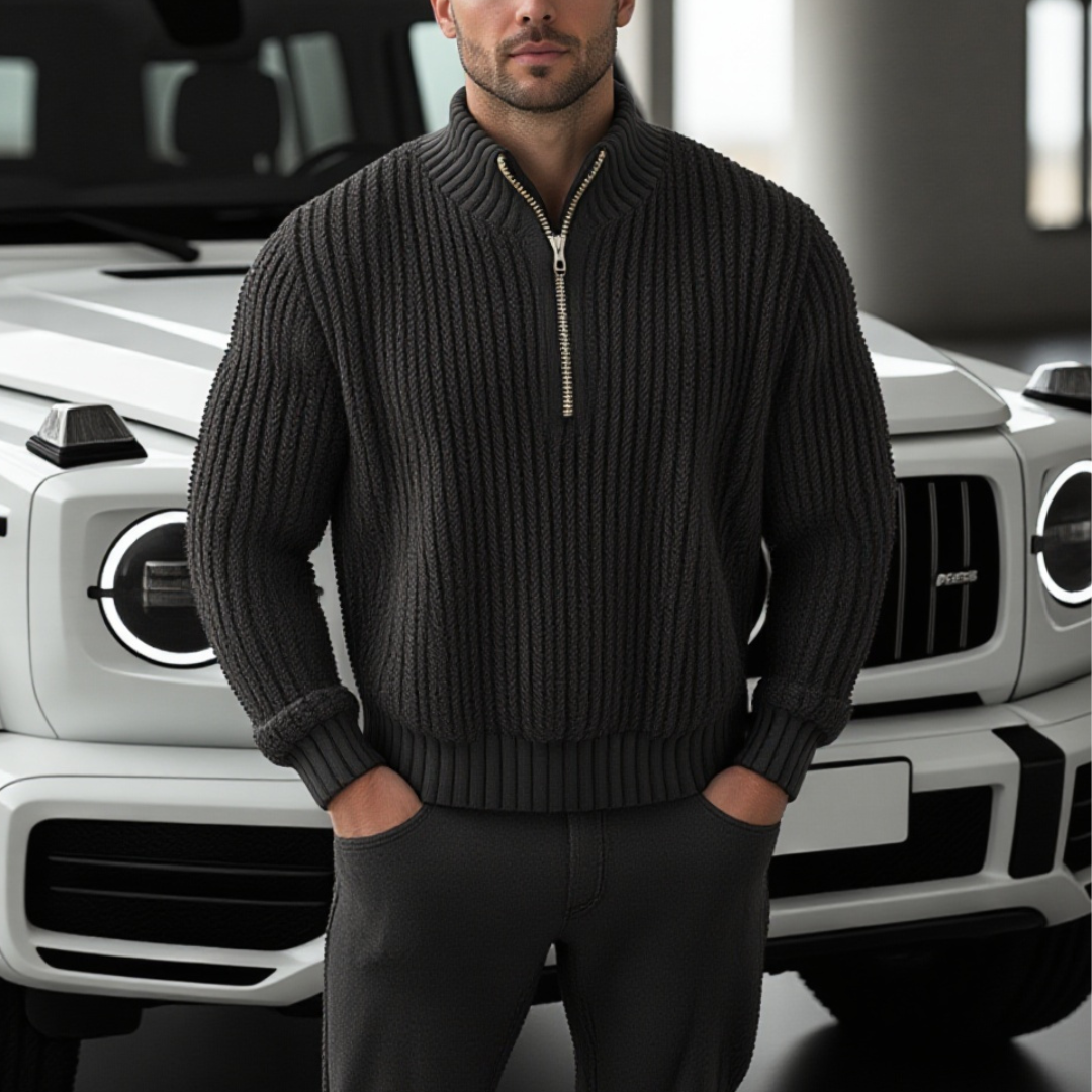 BelleYork | Half-zip Sweater