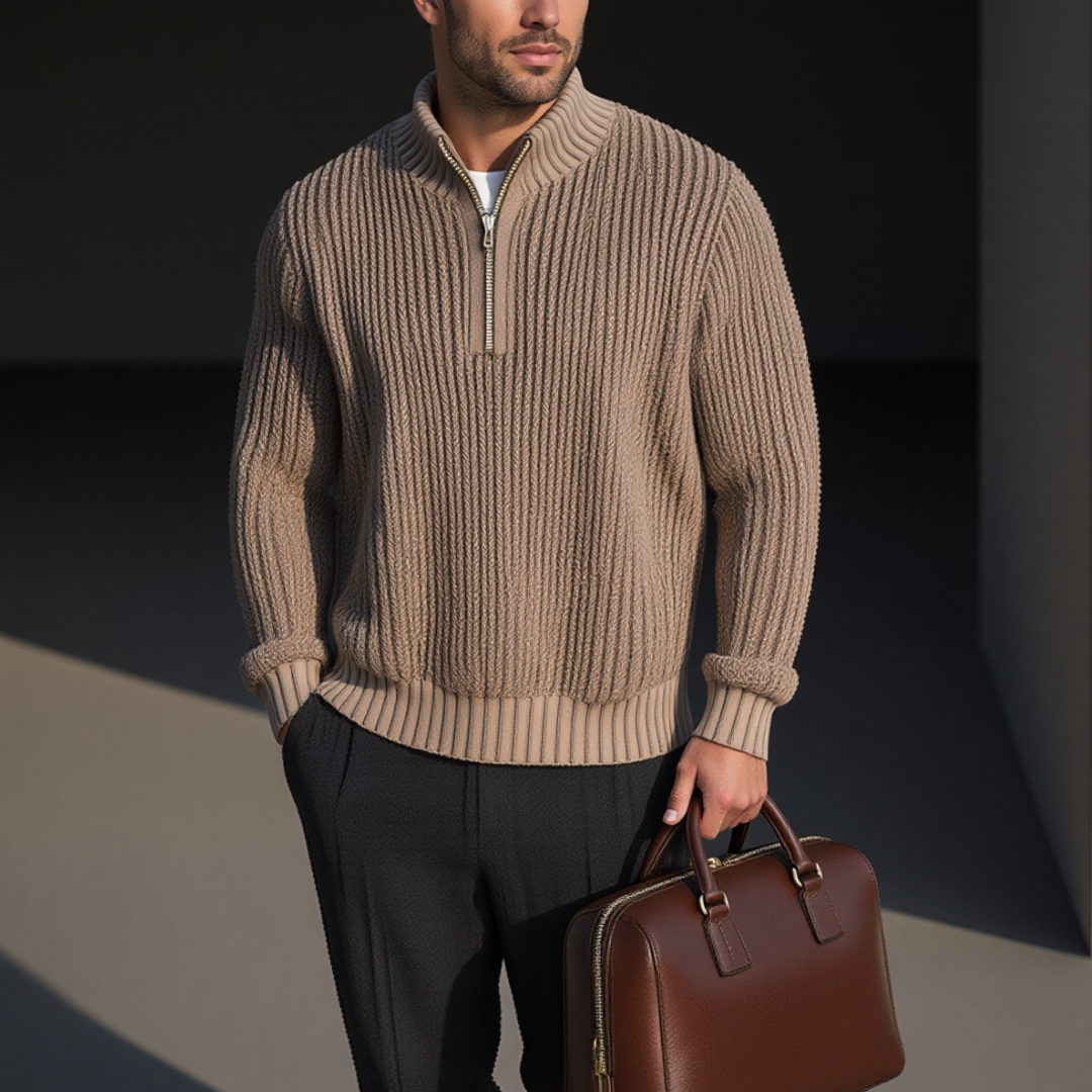 BelleYork | Half-zip Sweater