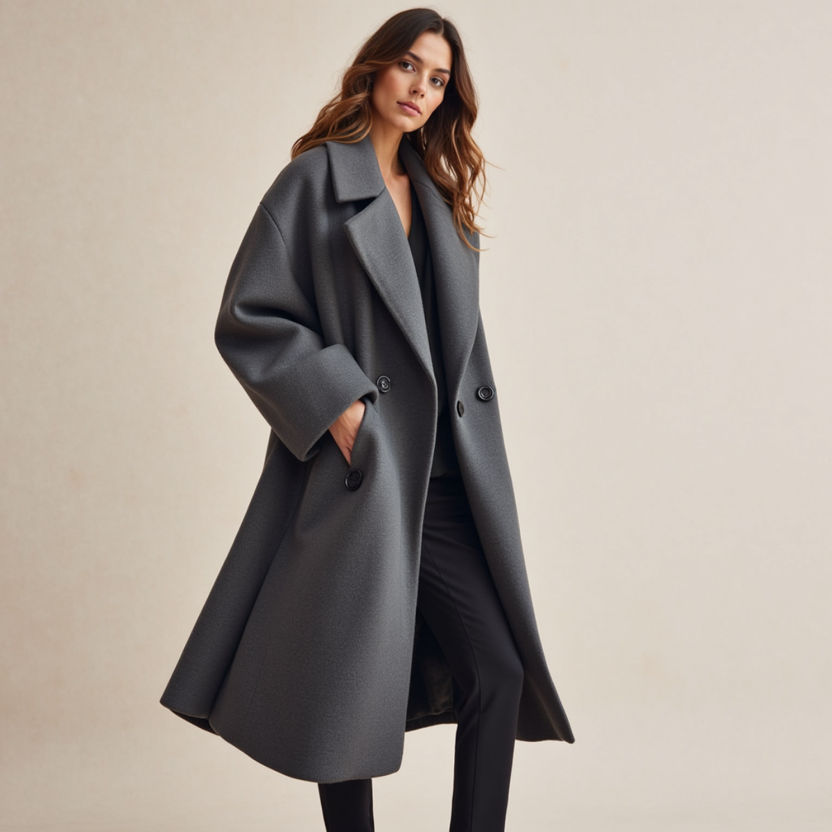 BelleYork | Long Wool Coat