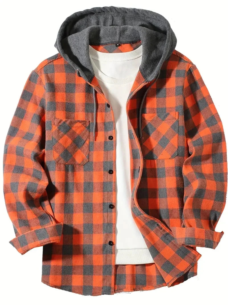 BelleYork | Classic Plaid Flannel Jacket