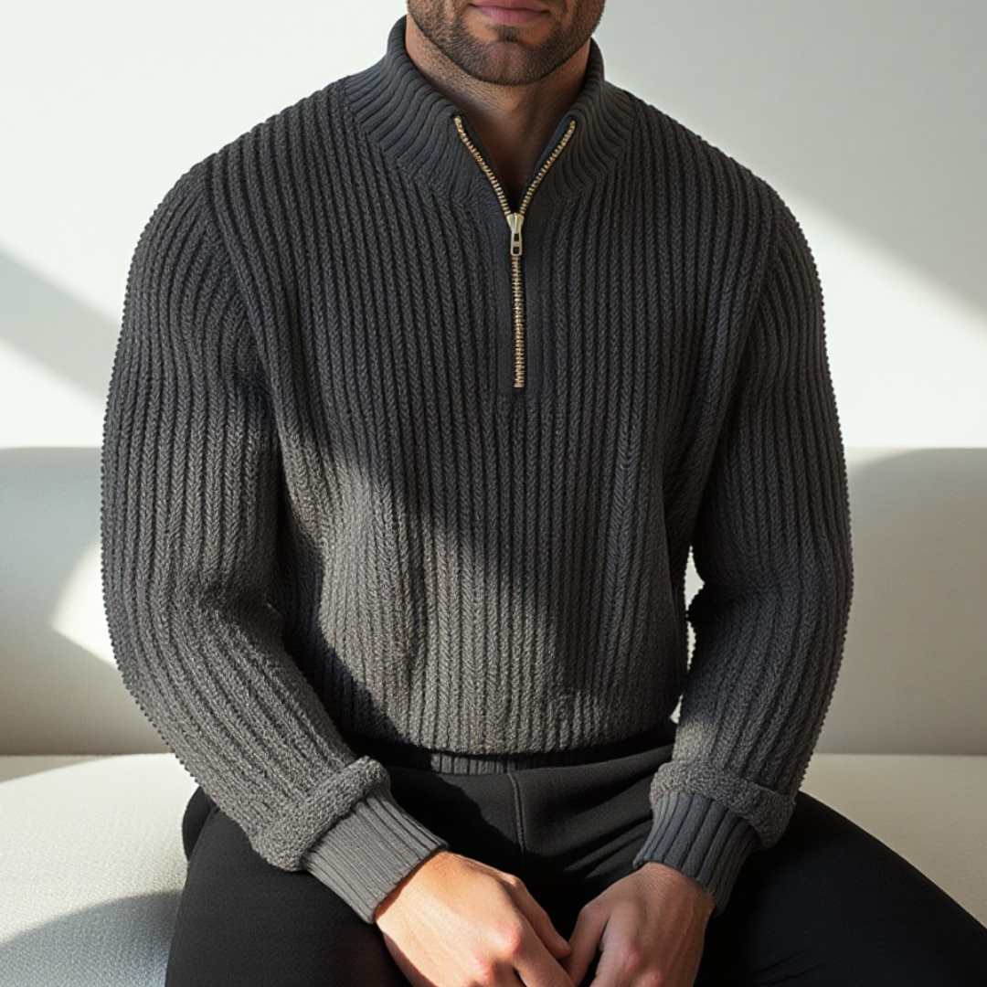 BelleYork | Half-zip Sweater